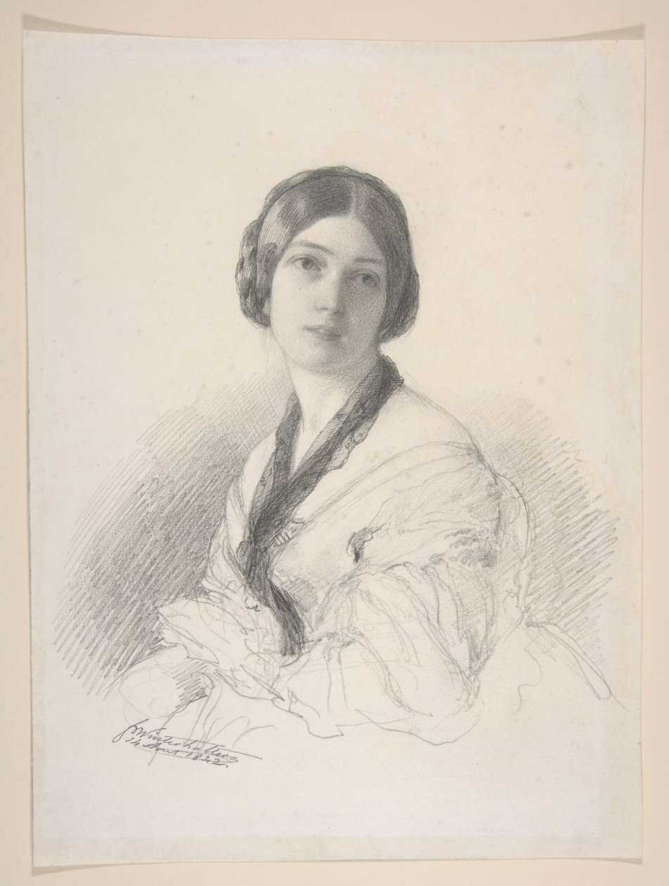 Ritratto della baronessa Gudin, nata Margareth Louis Hay da Franz Xaver Winterhalter