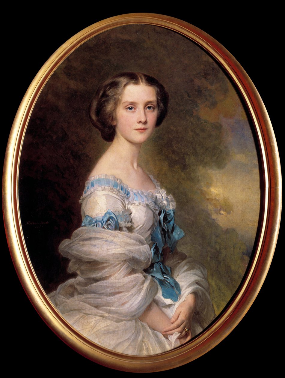Ritratto di Louise Sophie Melanie Renouard de Bussiere, Contessa Edmond de Pourtales (1836-1914) da Franz Xaver Winterhalter