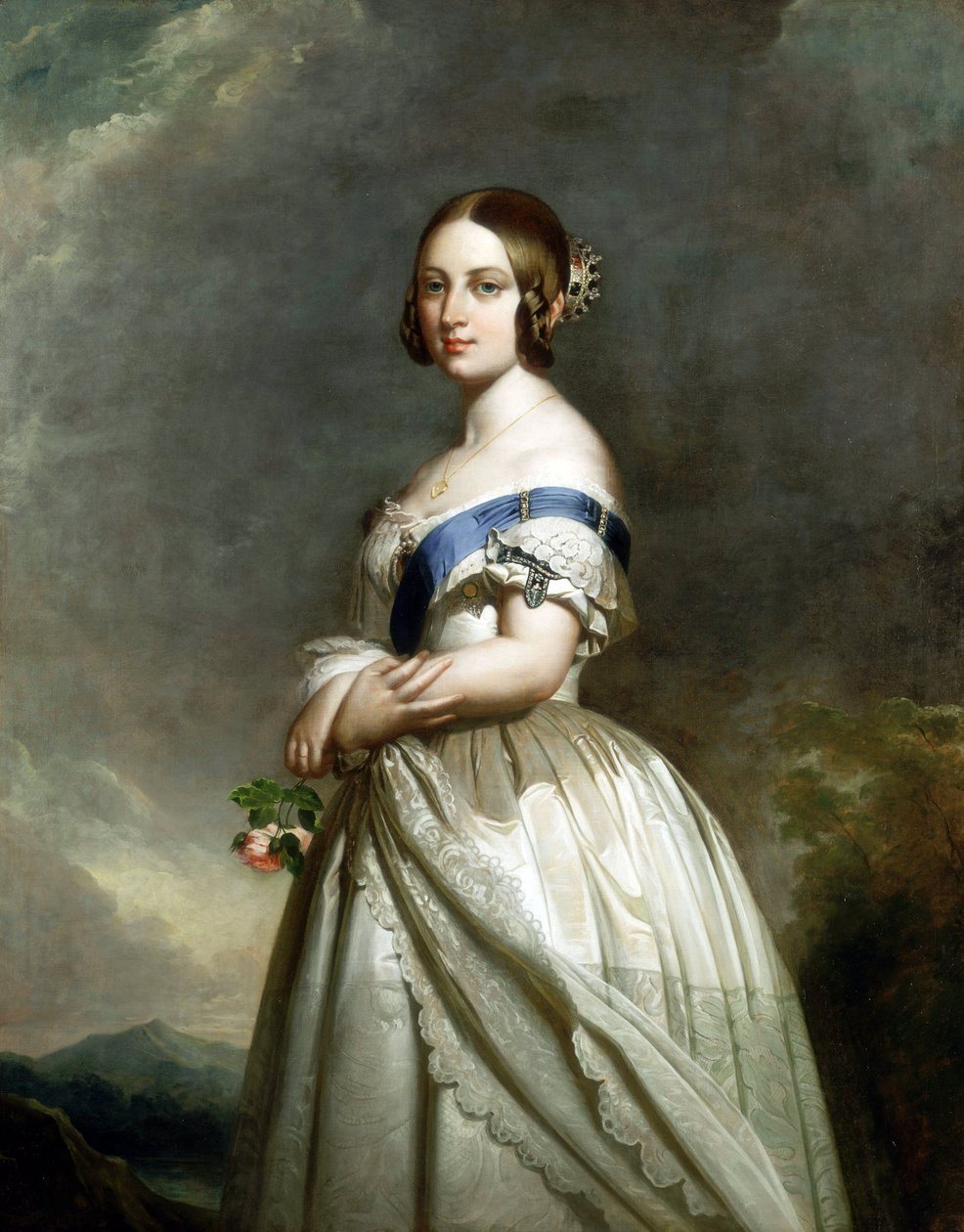 Ritratto della Regina Vittoria da Franz Xaver Winterhalter