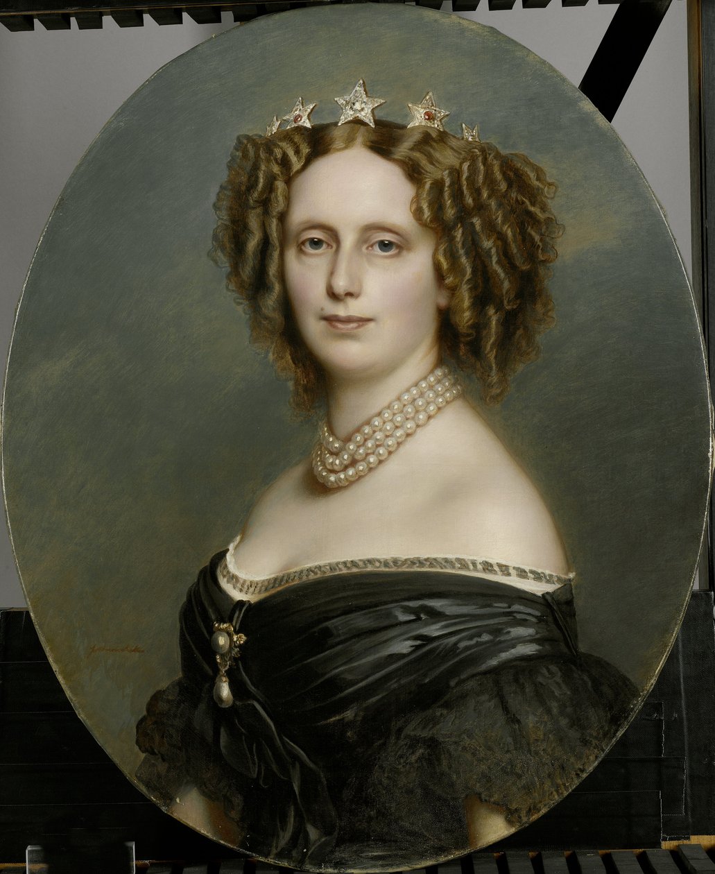 Ritratto di Sophia Frederika Mathilda (1818-77), Principessa di Württemberg da Franz Xaver Winterhalter