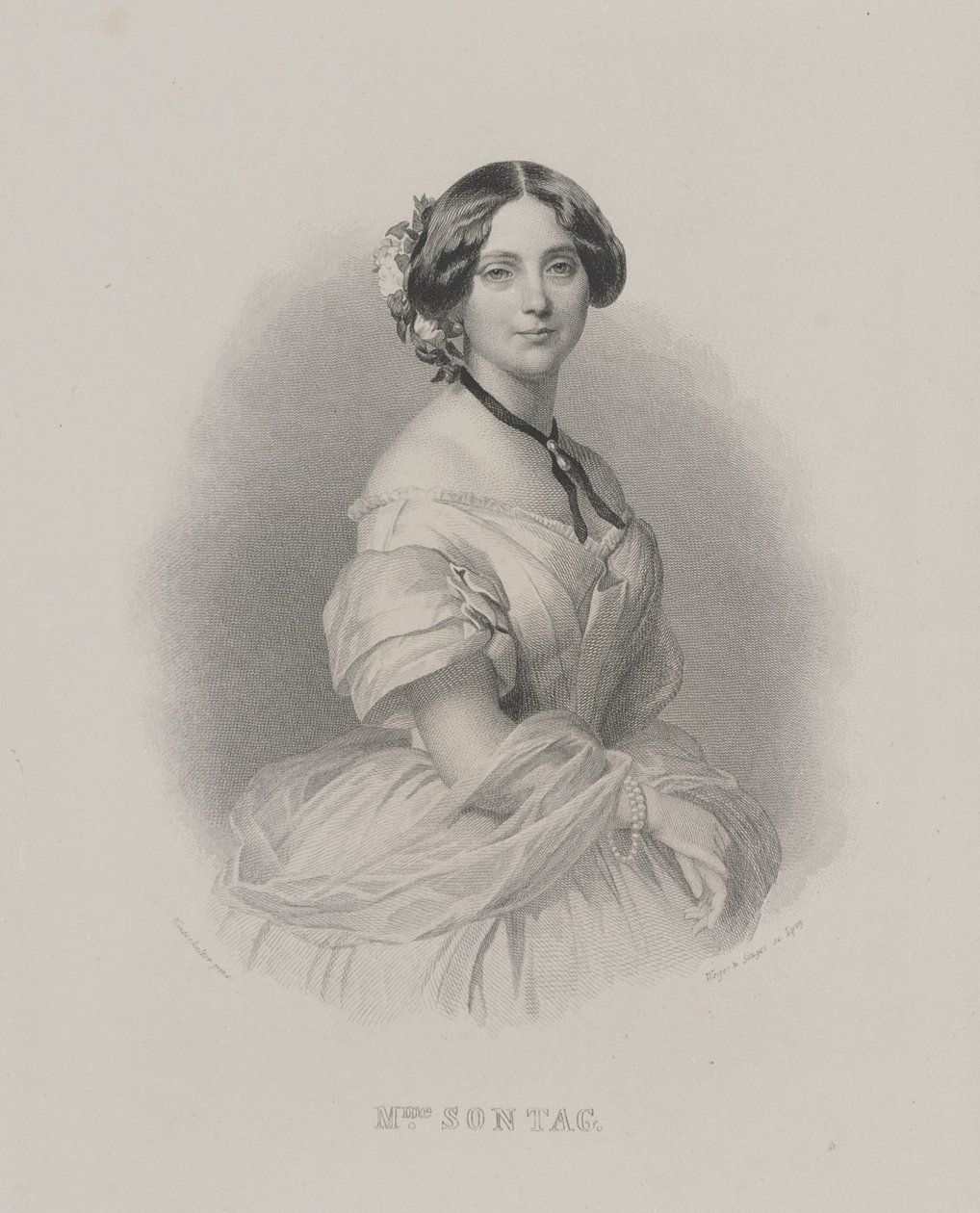 Ritratto della cantante d