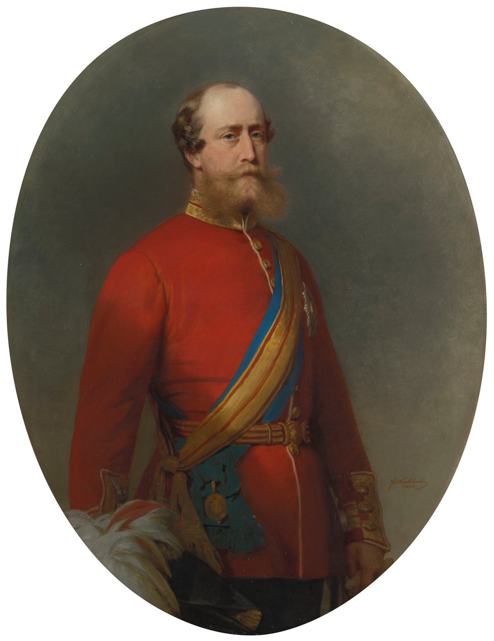 Principe Cristiano di Schleswig-Holstein (1831-1917) da Franz Xaver Winterhalter