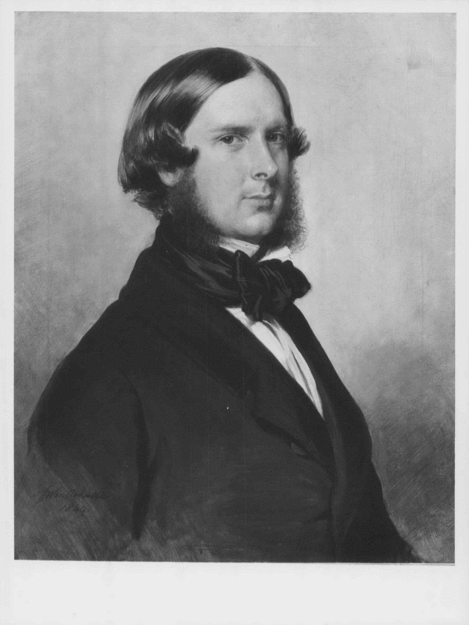 Principe Edoardo di Saxe-Weimar (1823-1902) da Franz Xaver Winterhalter