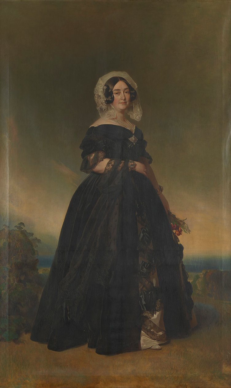 Vittoria, duchessa di Kent (1786-1861) da Franz Xaver Winterhalter