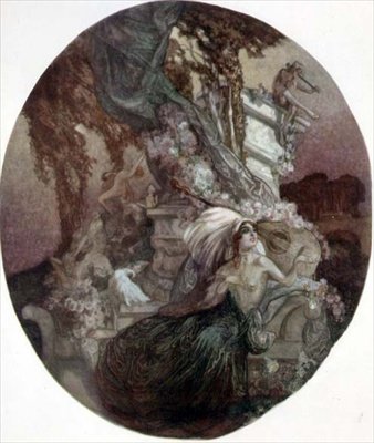 Donna con Perle da Franz von Bayros (1866 1924)
