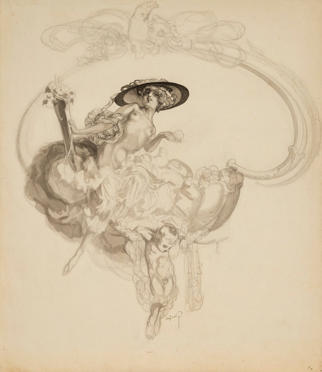 Bayros Franz von - Venus triumphans da Franz von Bayros