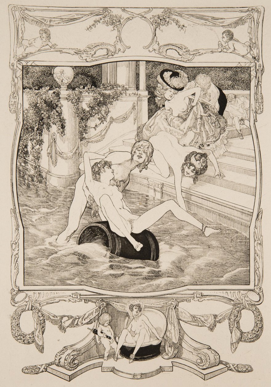 Collezione di fantasie galanti ed erotiche da Franz von Bayros