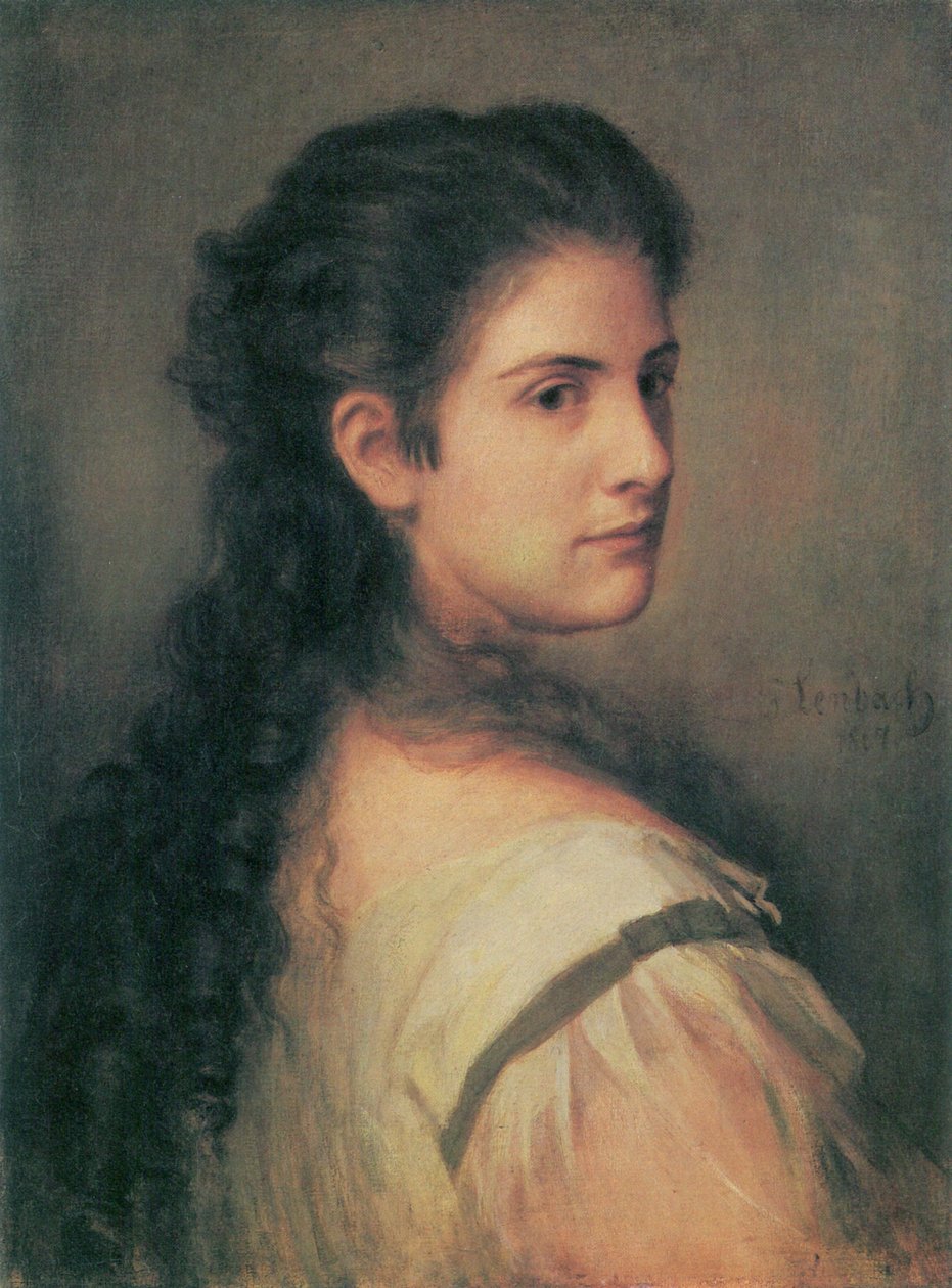 Anna Schubart da Franz von Lenbach
