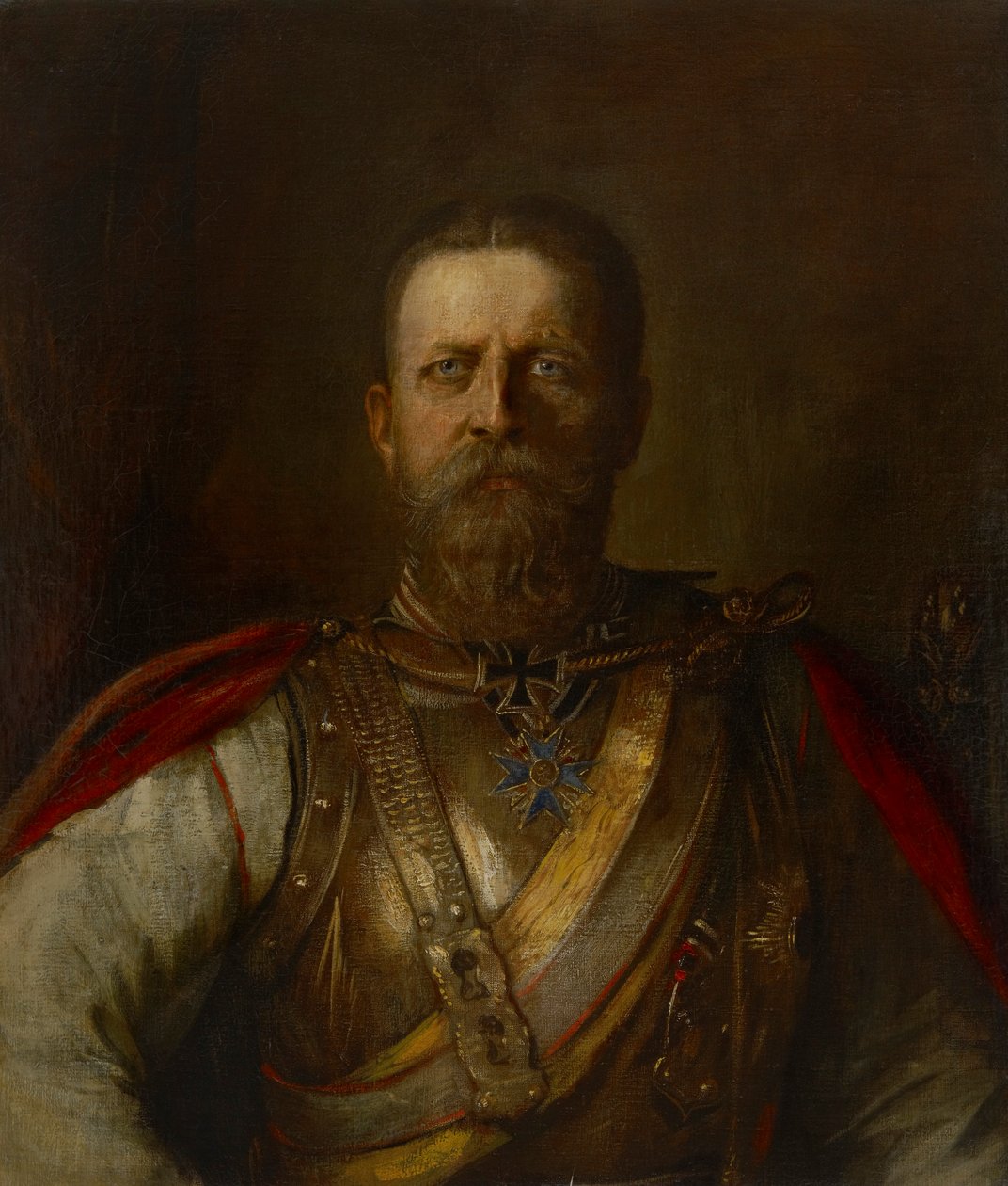 Principe Ereditario Federico Guglielmo, poi Federico III, Imperatore Tedesco e Re di Prussia da Franz von Lenbach