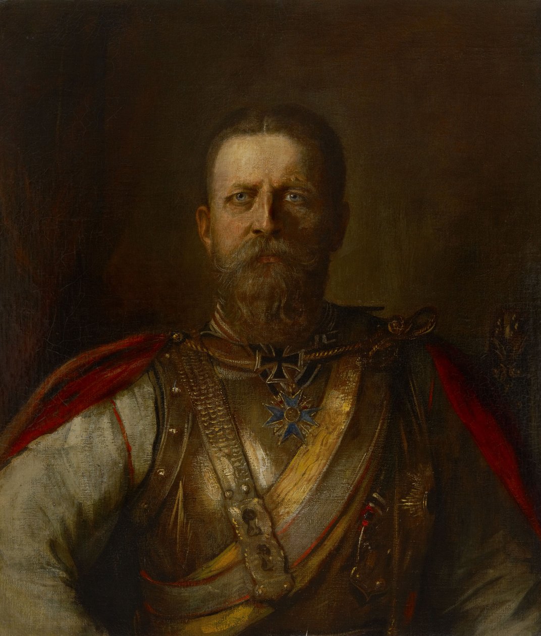 Il principe ereditario Federico Guglielmo, in seguito Federico III, imperatore di Germania e re di Prussia da Franz von Lenbach