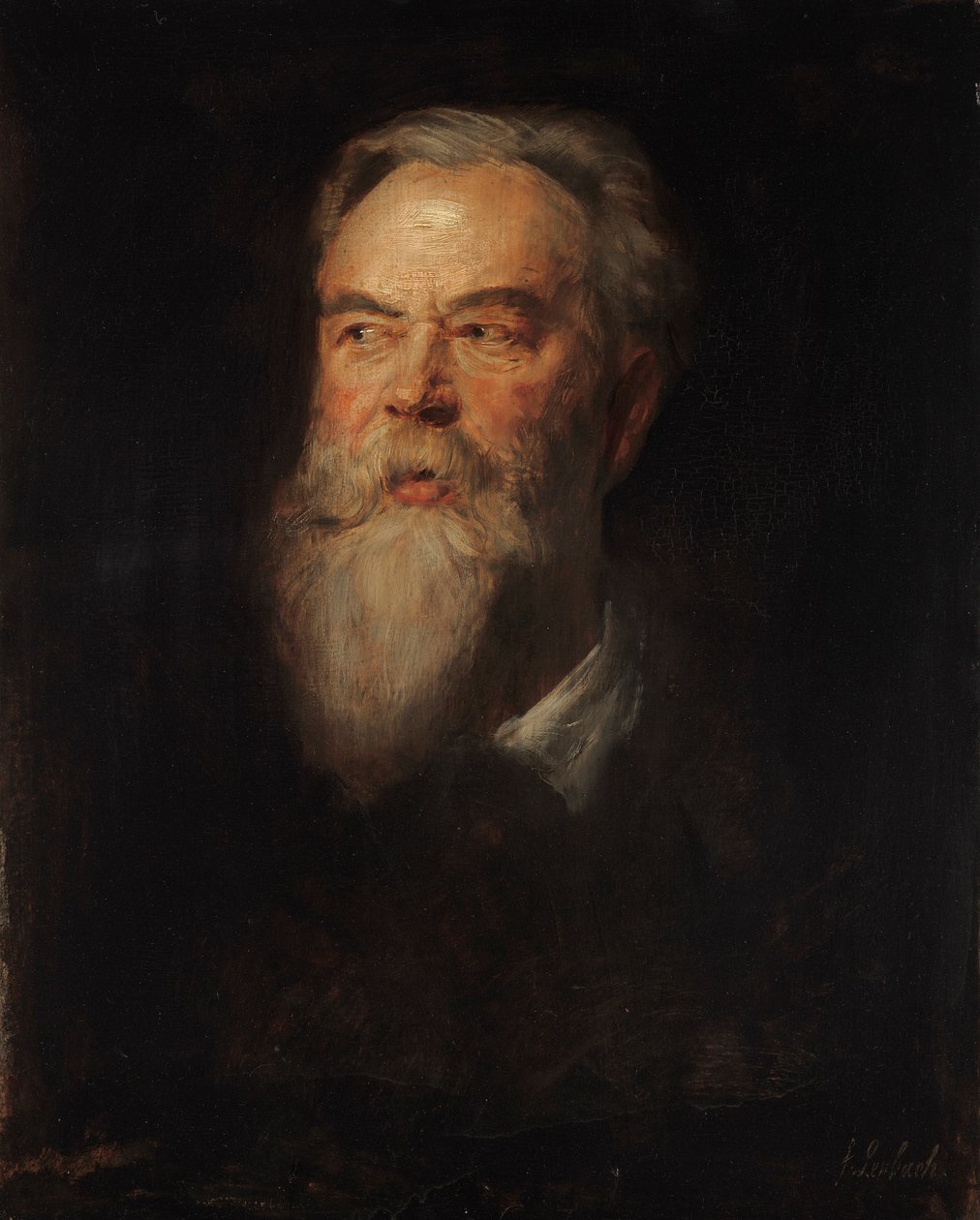 Il pittore Franz da Franz von Lenbach