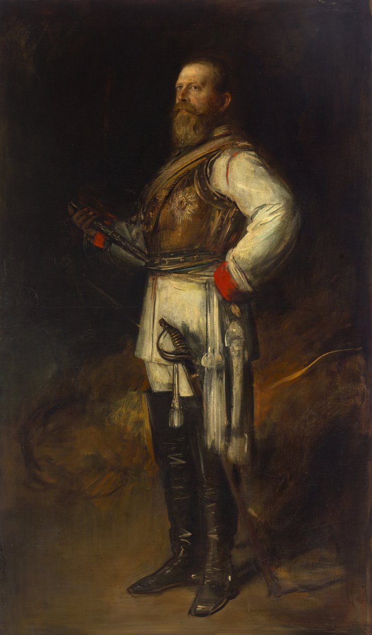 Friedrich Wilhelm Principe della Corona di Prussia, come Federico III Imperatore Tedesco da Franz von Lenbach