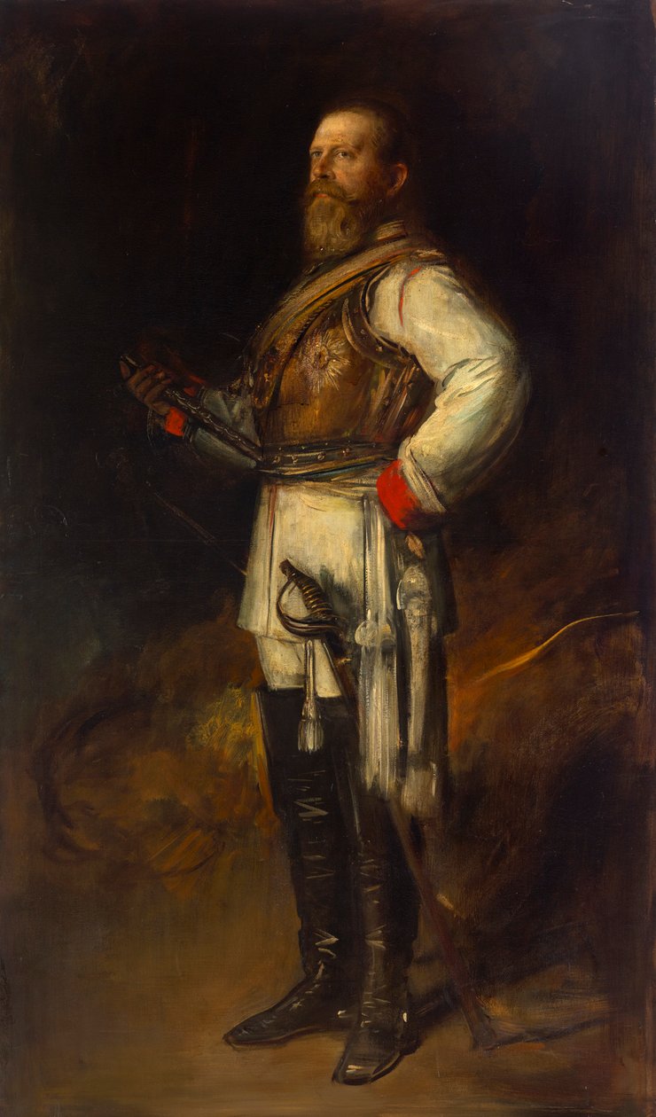 Friedrich Wilhelm, principe ereditario di Prussia, come Federico III, imperatore tedesco da Franz von Lenbach