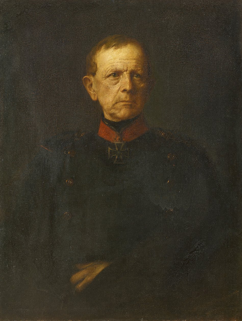 Il conte Helmuth von Moltke da Franz von Lenbach