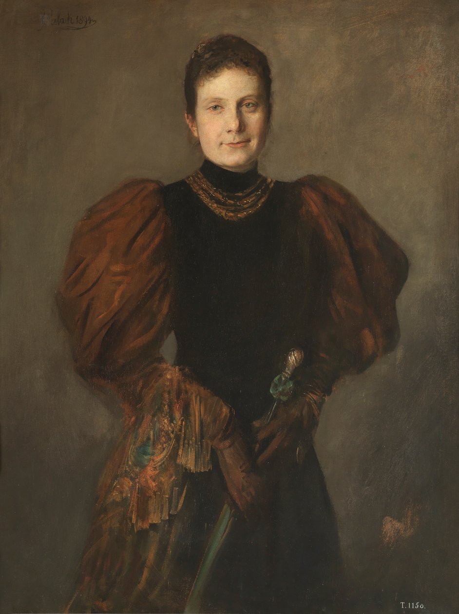 Infanta María de la Paz de Borbón, figlia di Isabella II da Franz von Lenbach