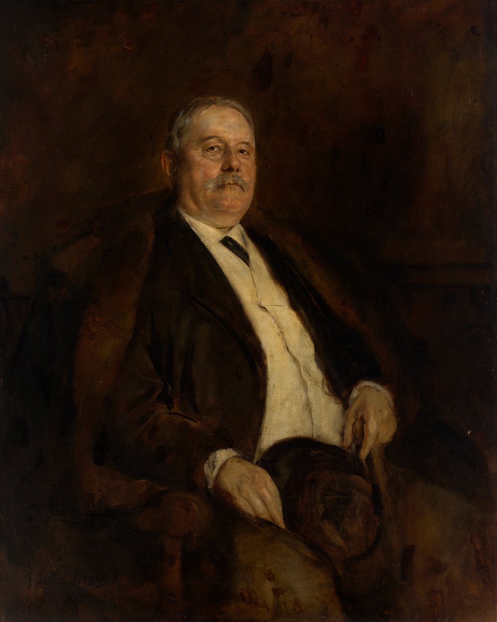 Johann (?) Maas da Franz von Lenbach