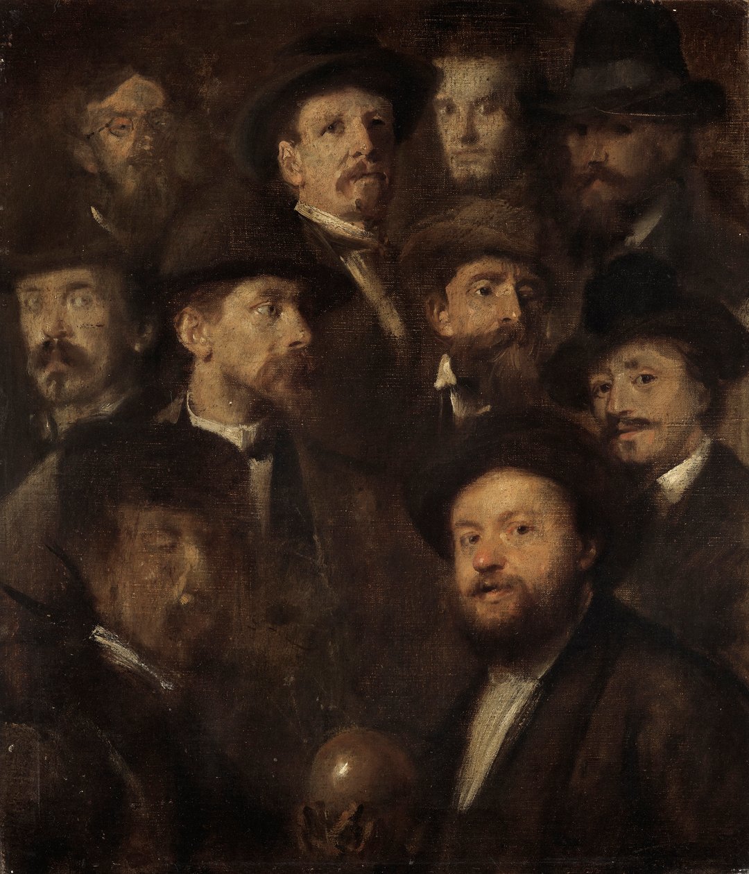 Società dei coni – Dieci ritratti di artisti da Franz von Lenbach