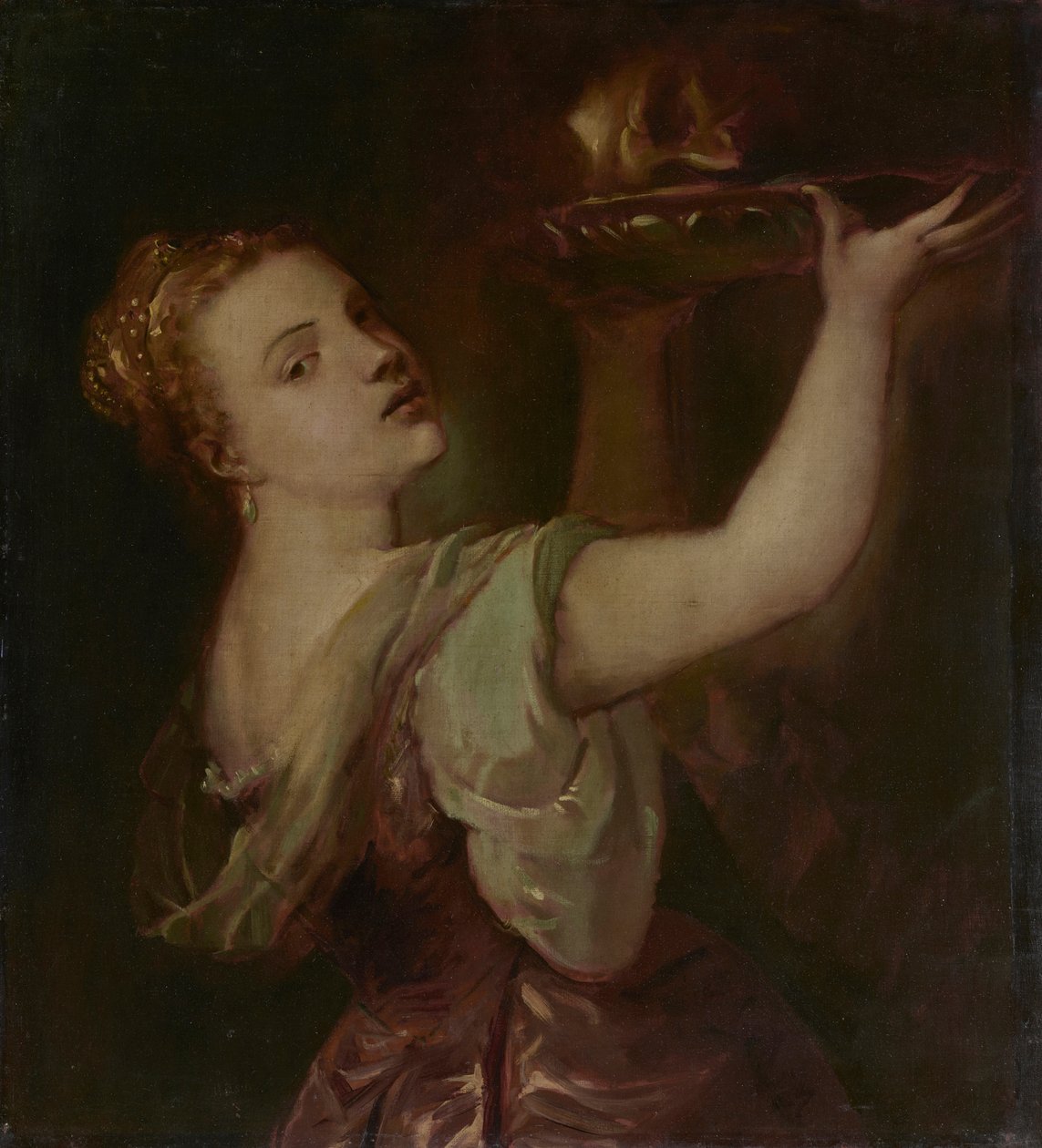 Copia da Tiziano: Lavinia come Salomè da Franz von Lenbach