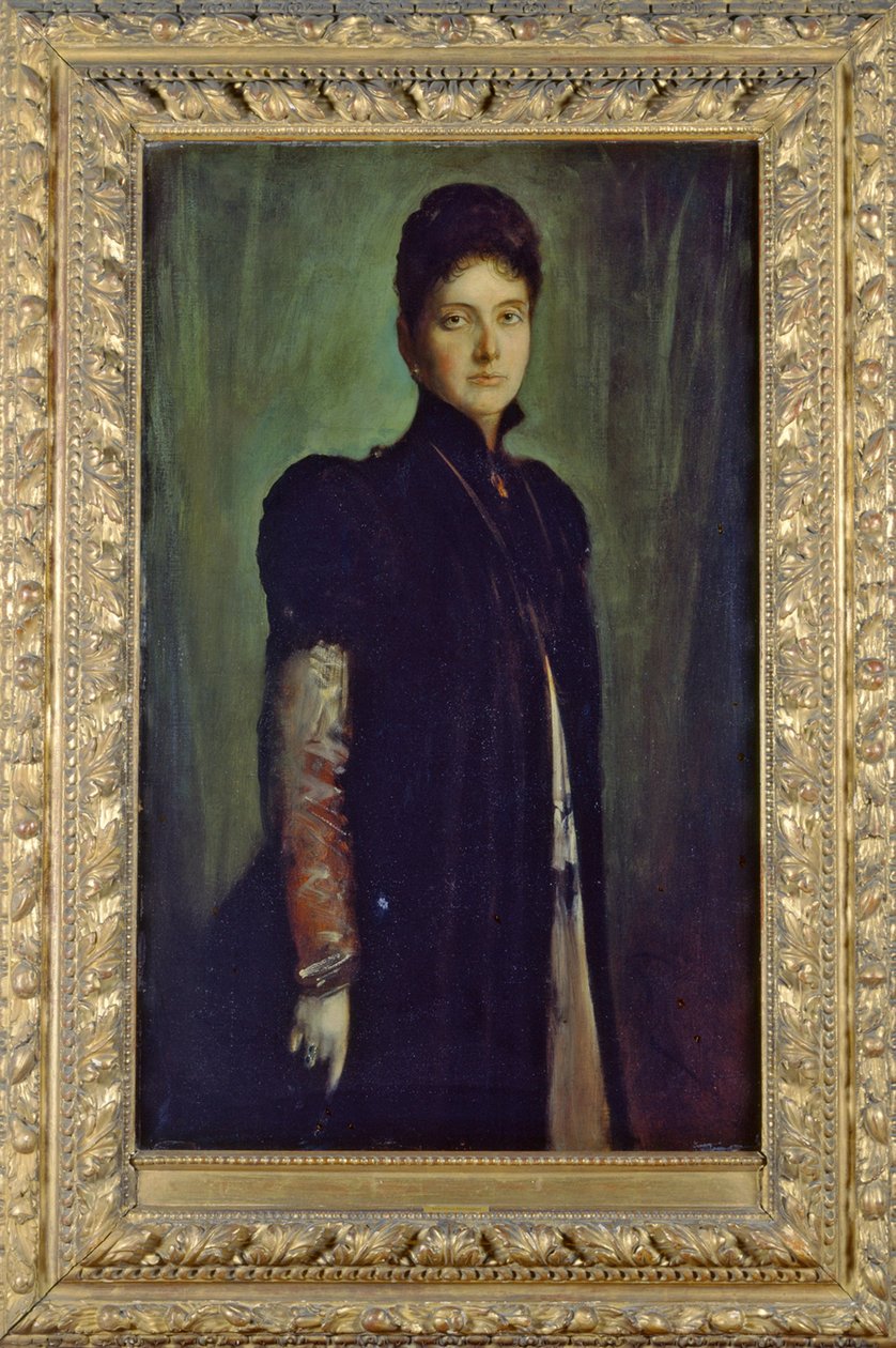 Marchesa di Montagliari da Franz von Lenbach
