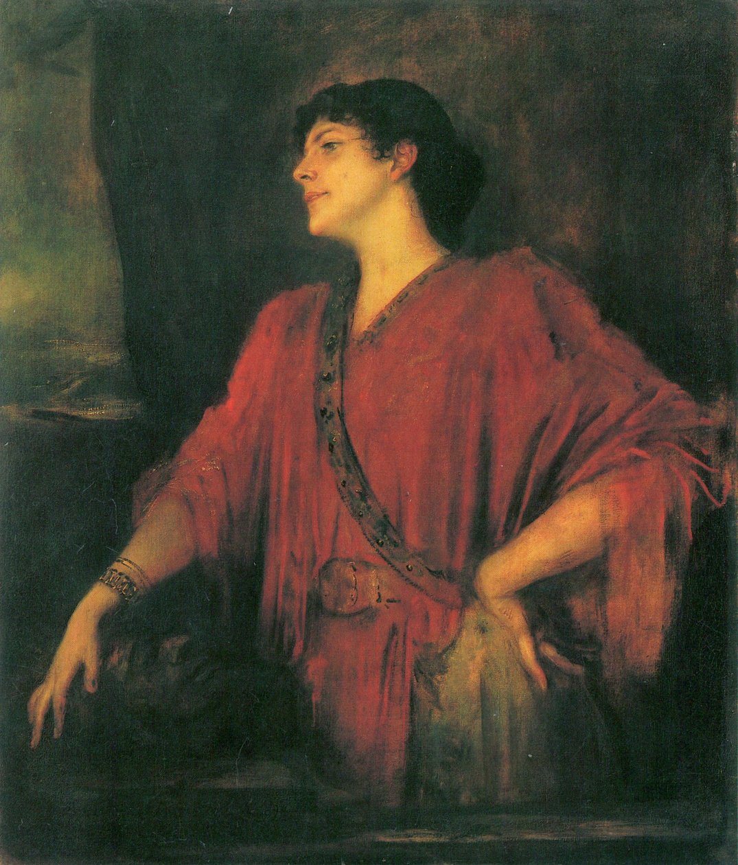 Mary Lindpaintner nel ruolo di Salomè da Franz von Lenbach