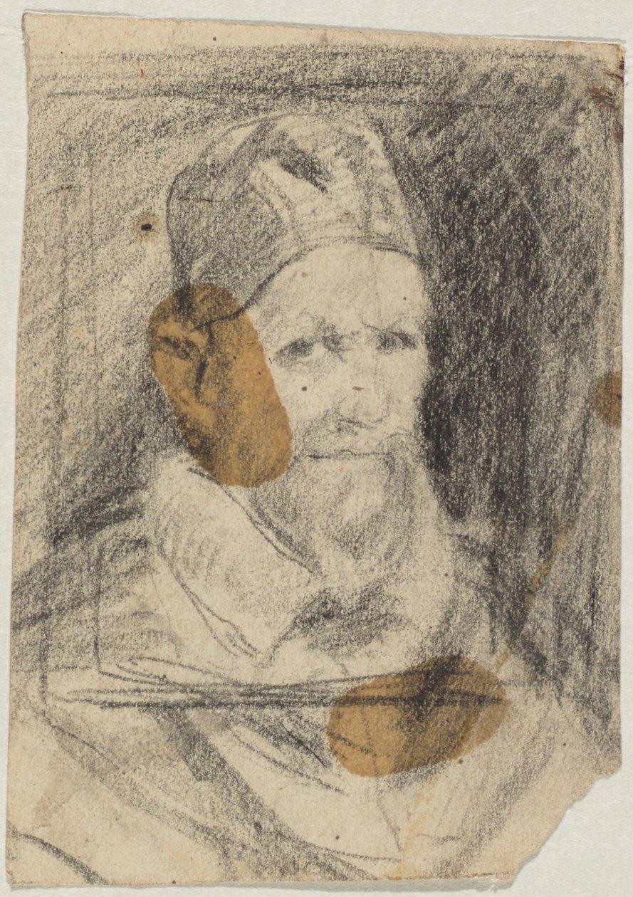 Papa Innocenzo X da Velázquez da Franz von Lenbach