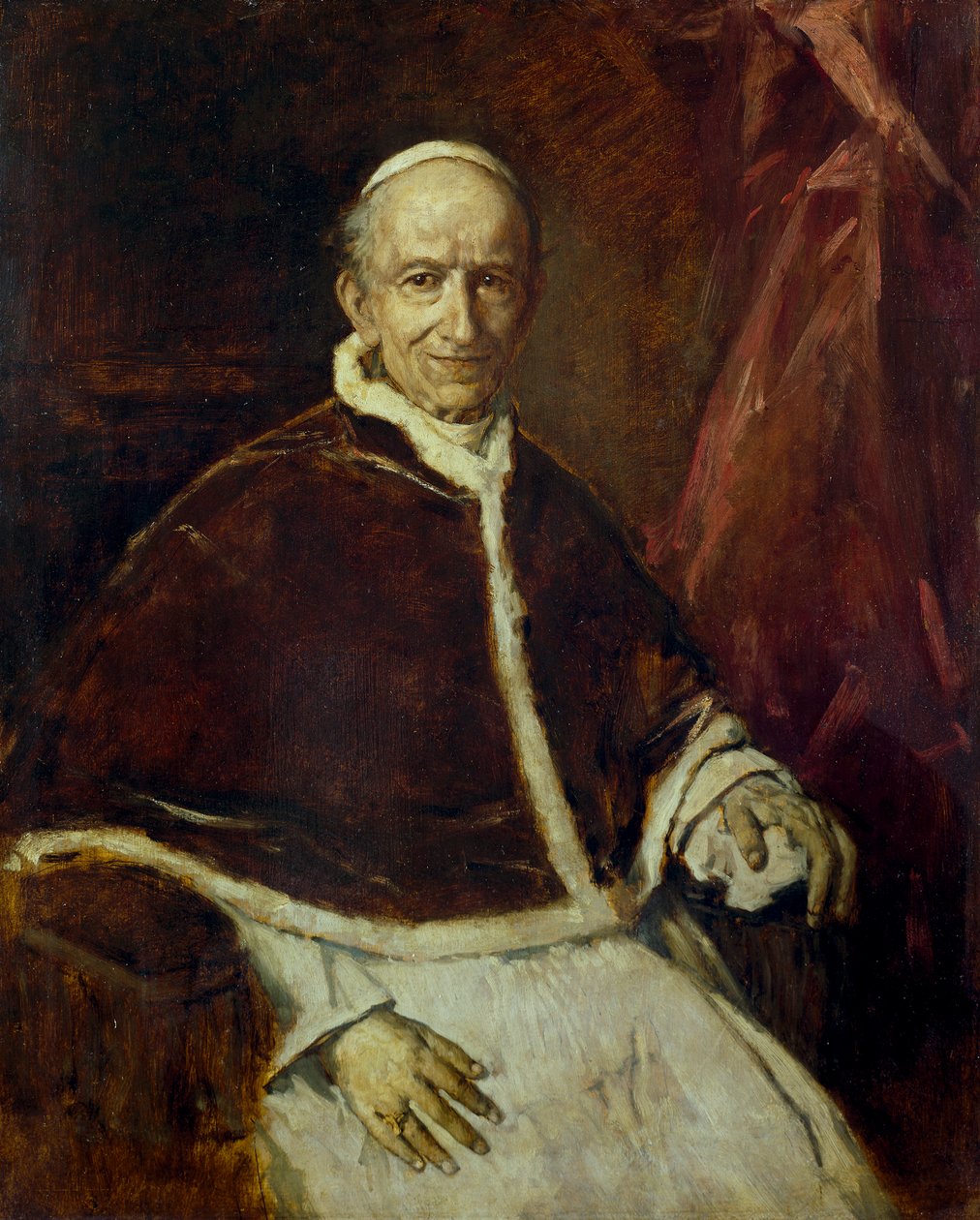 Papa Leone XIII da Franz von Lenbach
