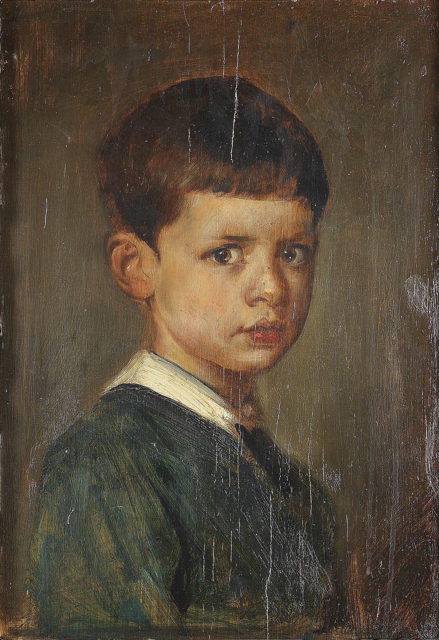 Ritratto del principe ereditario Rupprecht di Baviera (1869-1955) da Franz von Lenbach