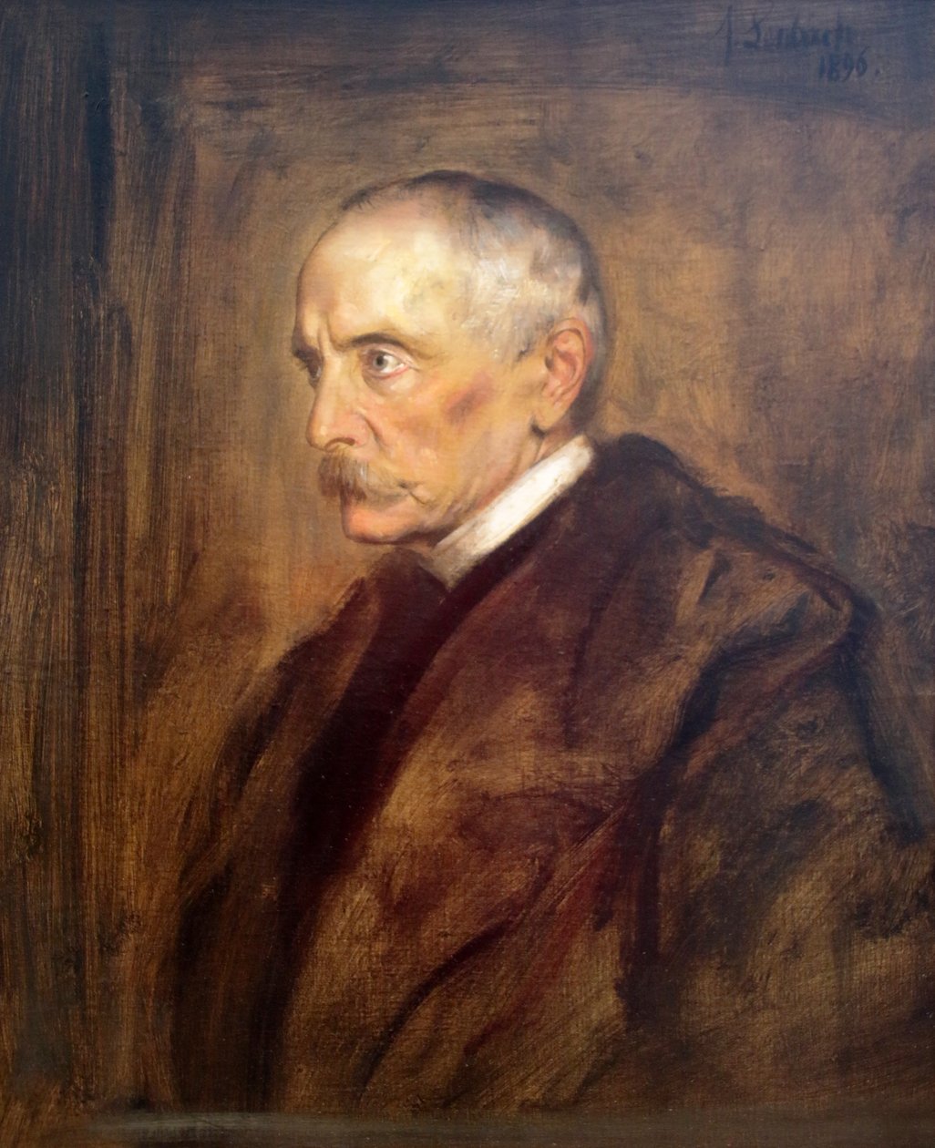 Ritratto di Clovis di Hohenlohe da Franz von Lenbach