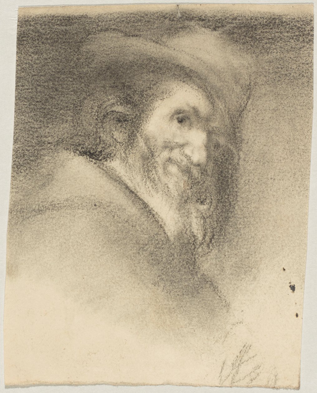 Schizzo da Vásquez; testa di Menippo; originale: Madrid, Prado da Franz von Lenbach