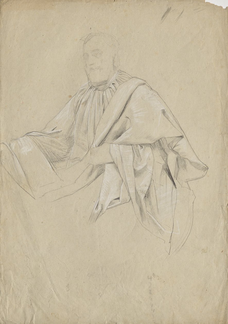 Vecchio con abito ricco da Franz von Matsch
