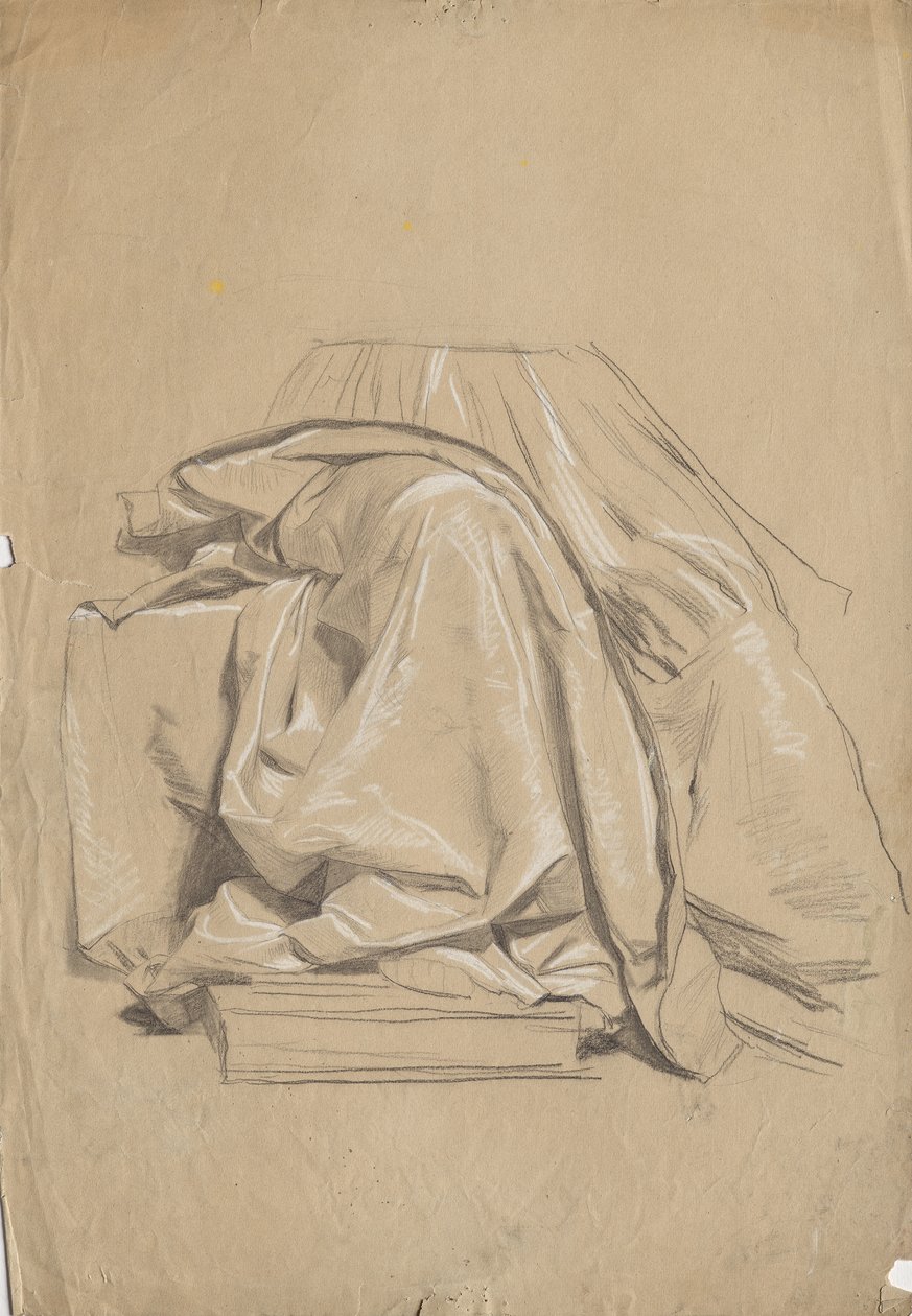Studio di drappeggio da Franz von Matsch