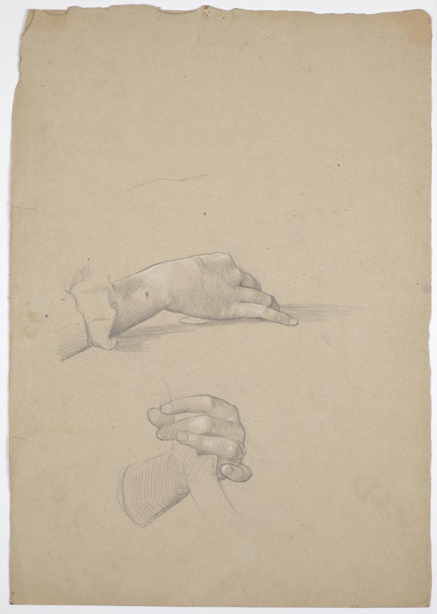 Studi manuali da Franz von Matsch