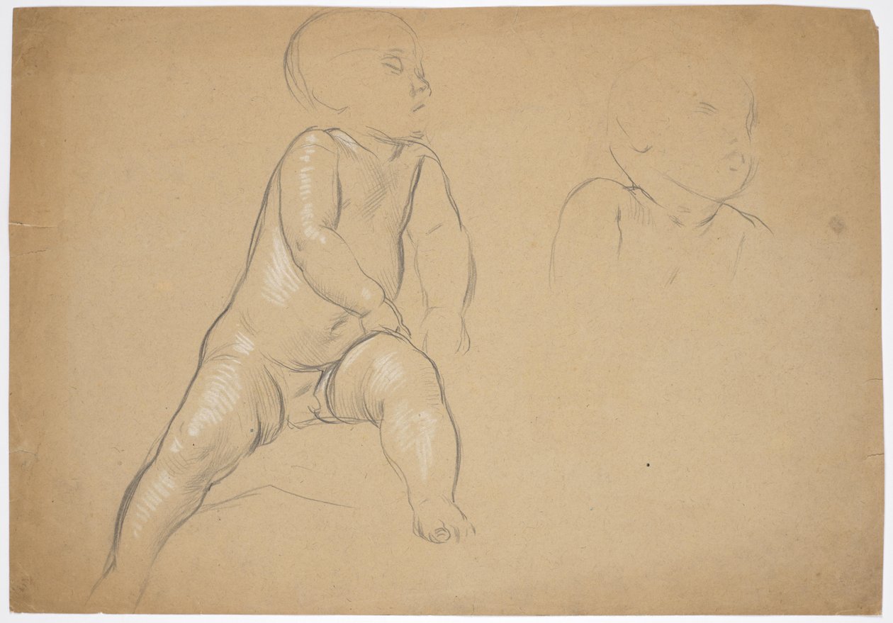 Studio della legge sui bambini da Franz von Matsch