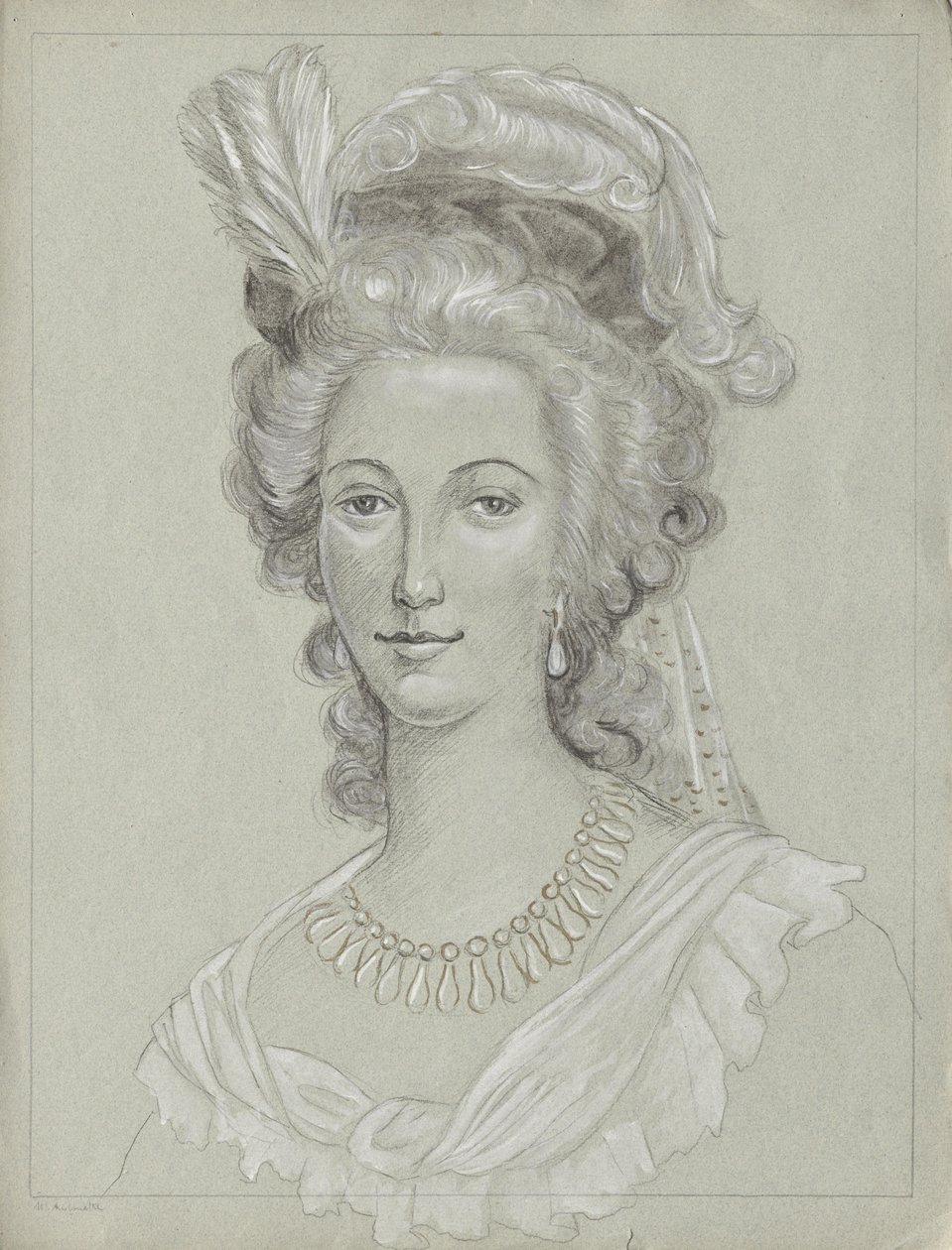 La regina Maria Antonietta da Franz von Matsch