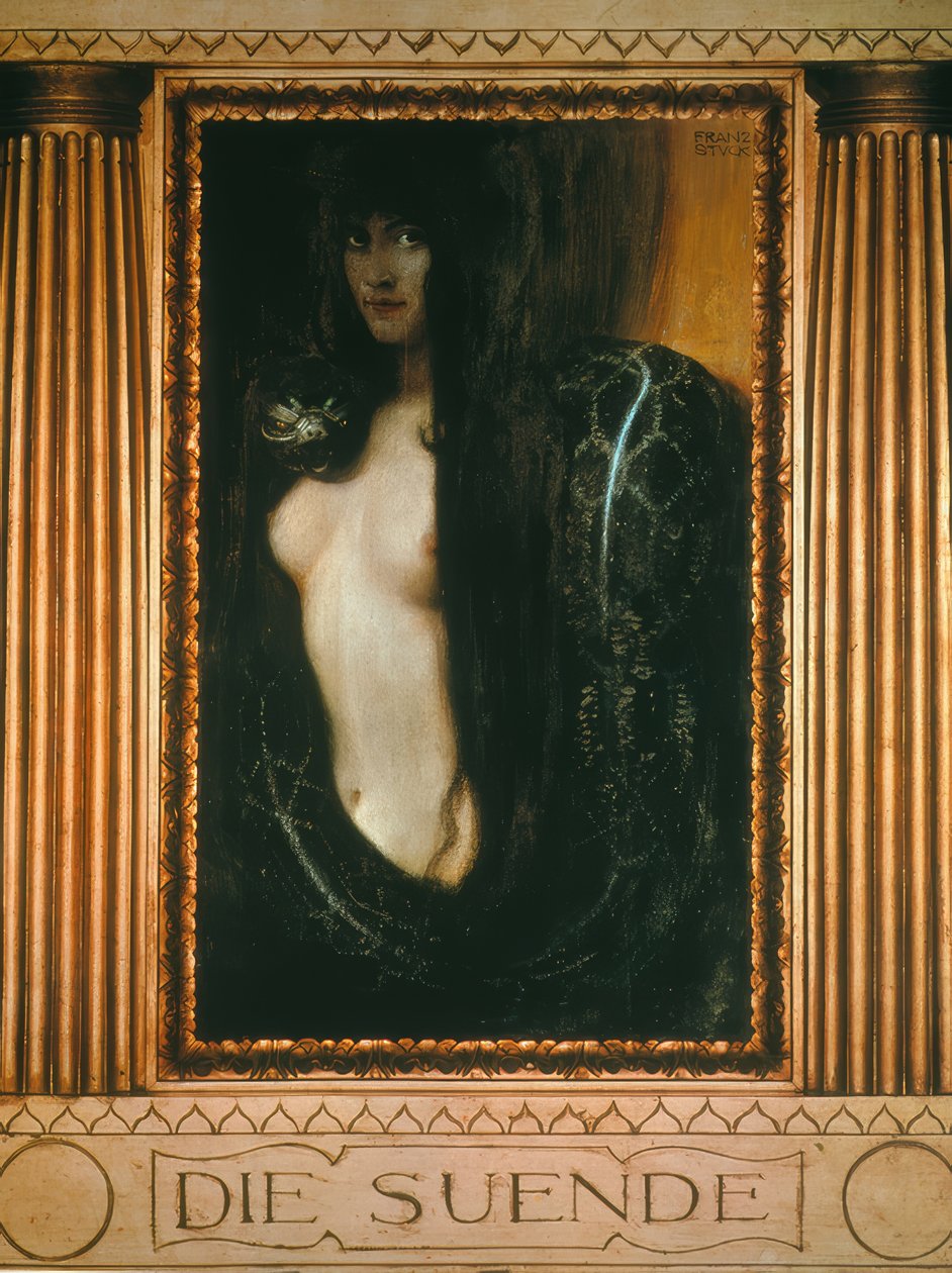 Il peccato da Franz von Stuck