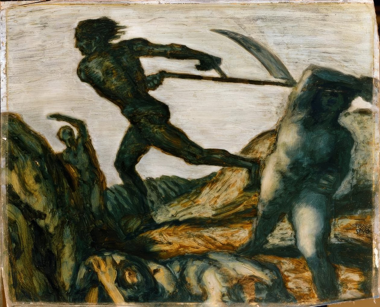 Il mietitore da Franz von Stuck
