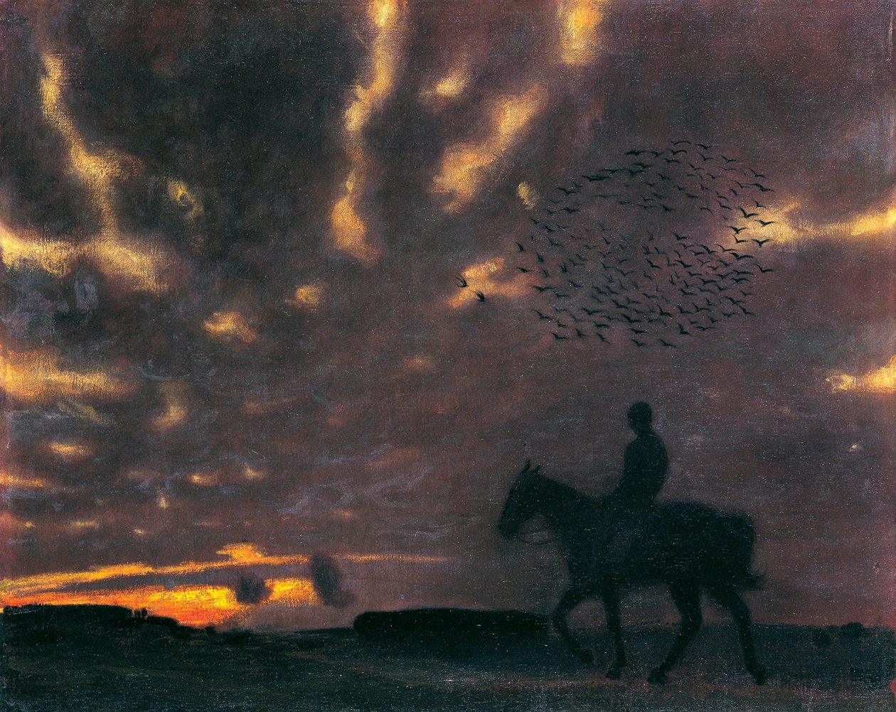 Serata autunnale con Reiter da Franz von Stuck