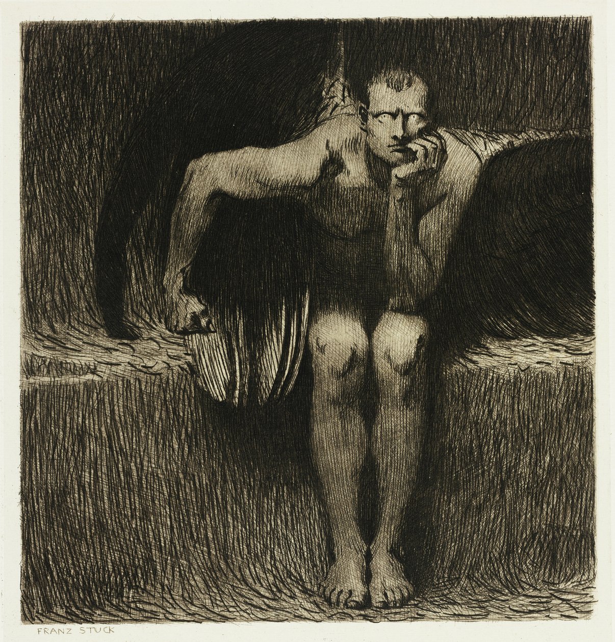 Lucifero da Franz von Stuck