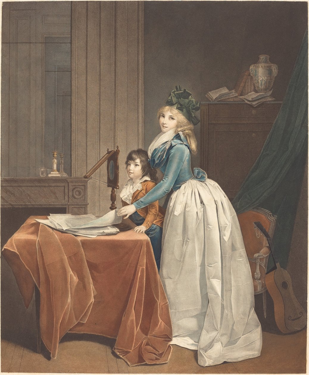 Il visualizzatore ottico, c.1793 da Fréderic Cazenave