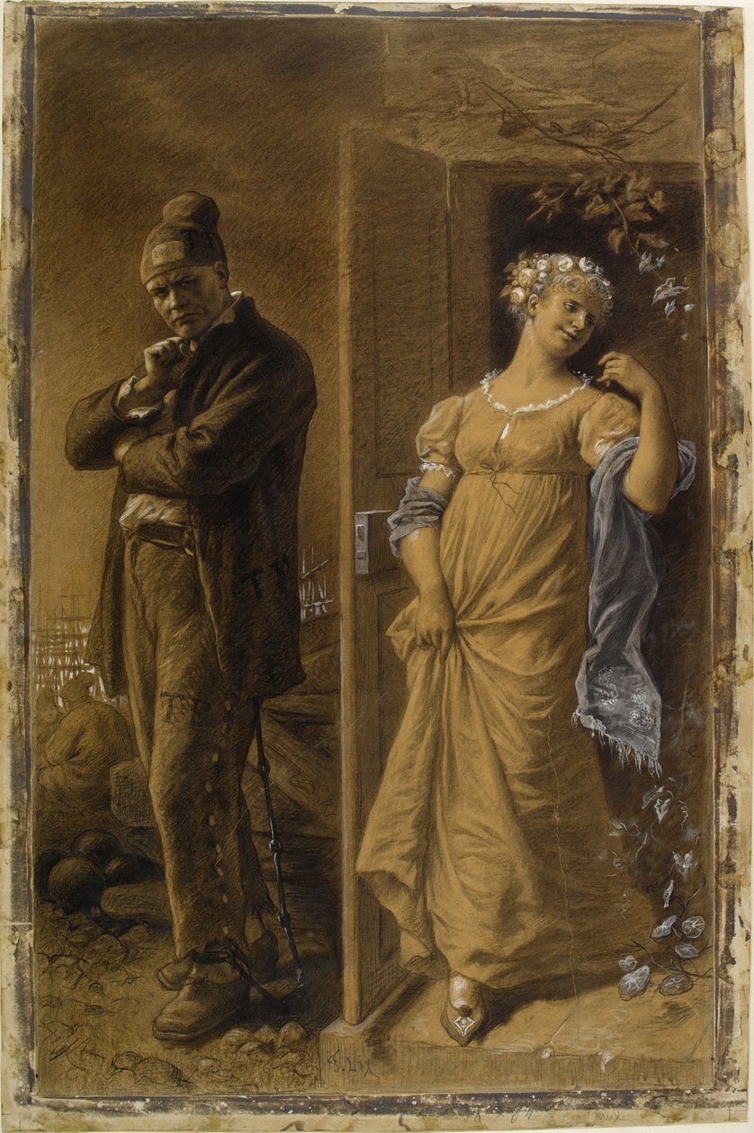 Frédéric Lix - Il galeotto e la prostituta da Frederic Theodore Lix