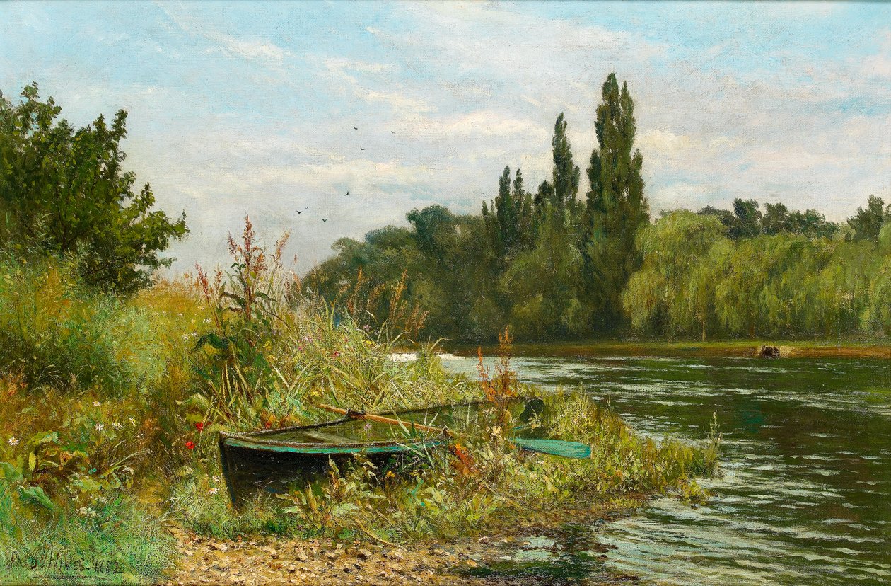 Un angolo tranquillo sul fiume Tamigi da Fred Hines