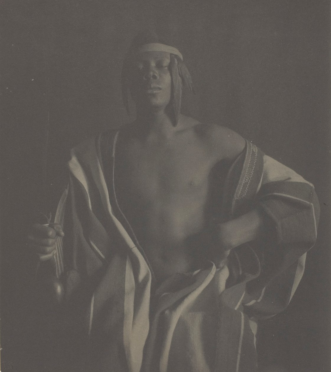 Un capo etiope, 1897, stampato c. 1902 da Fred Holland Day