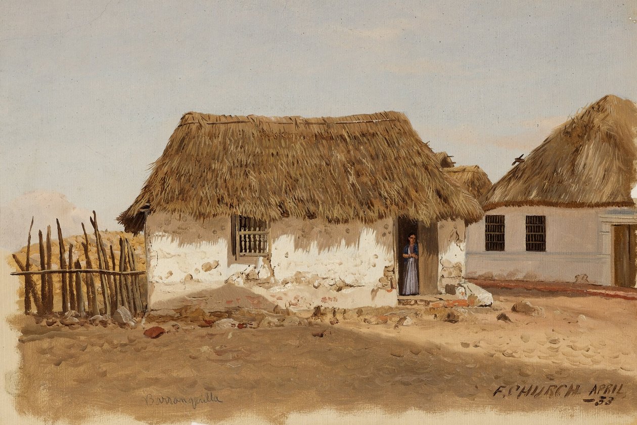 Colombia, Barranquilla, due case da Frederic Edwin Church