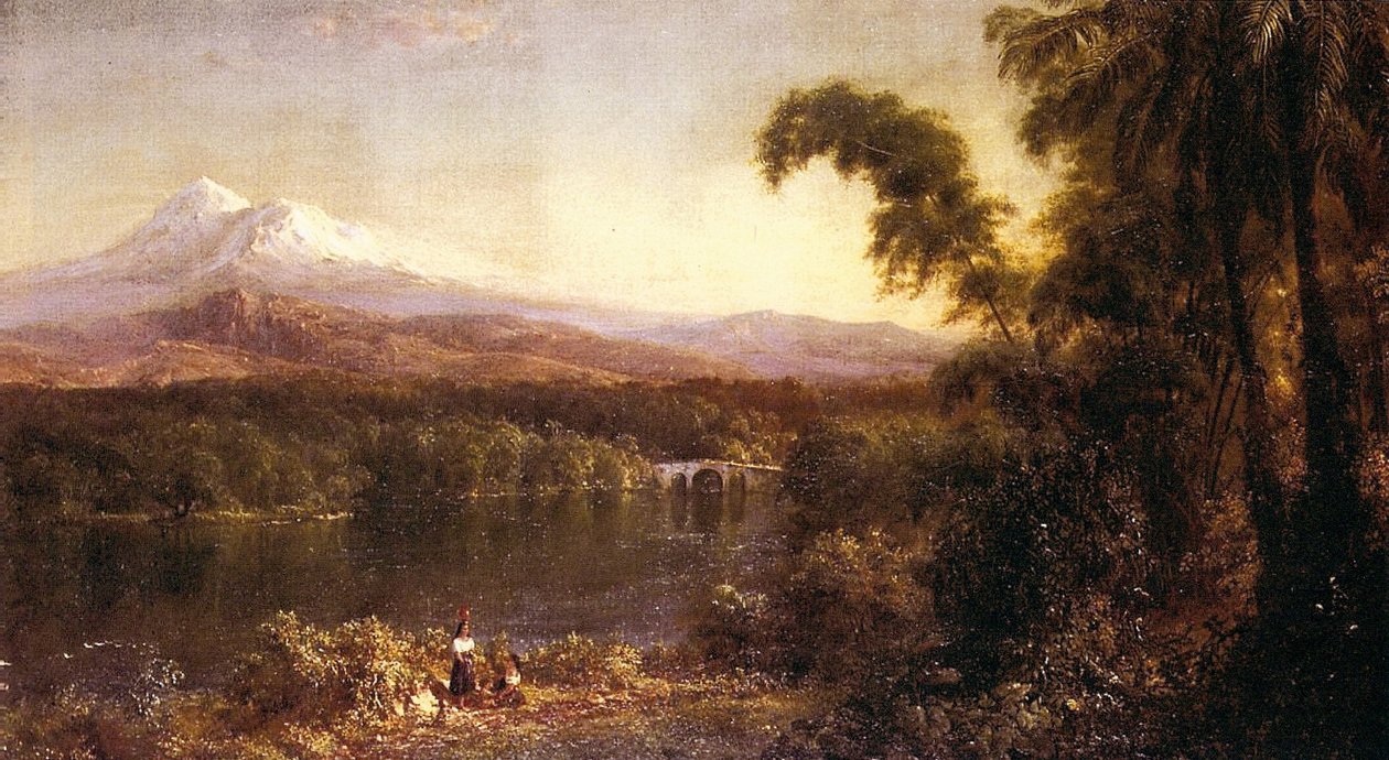 Paesaggio Ecuadoriano, 1877 da Frederic Edwin Church