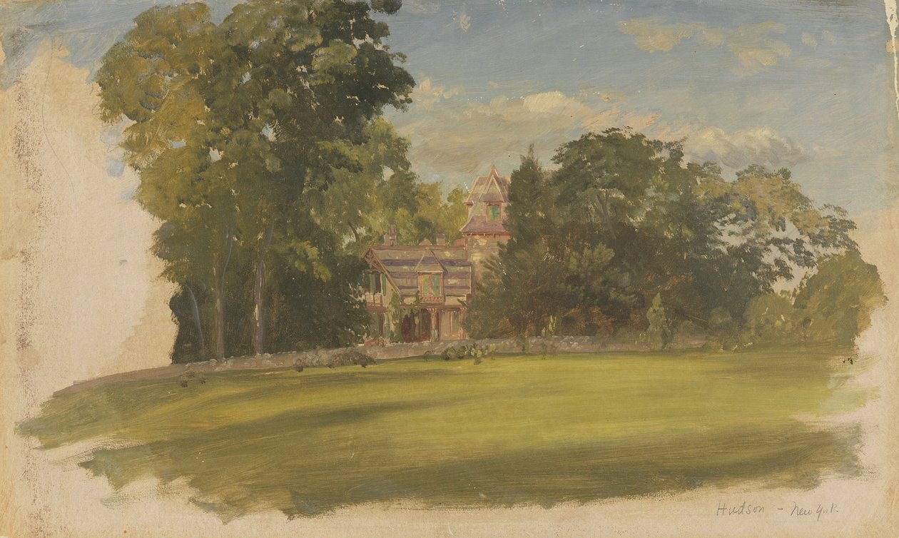 Casa a Hudson, New York da Frederic Edwin Church