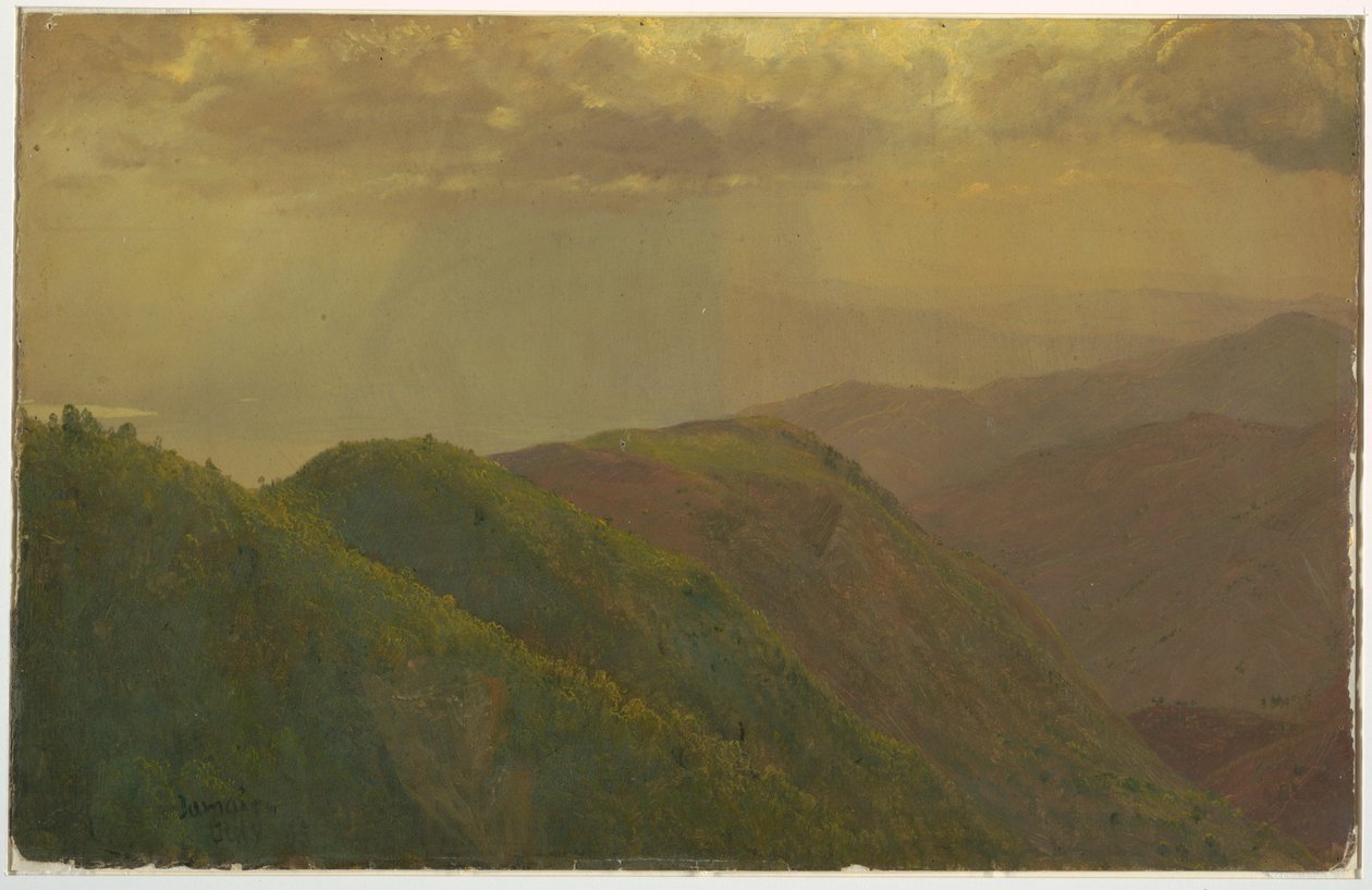 Paesaggio in Giamaica, Indie Occidentali da Frederic Edwin Church