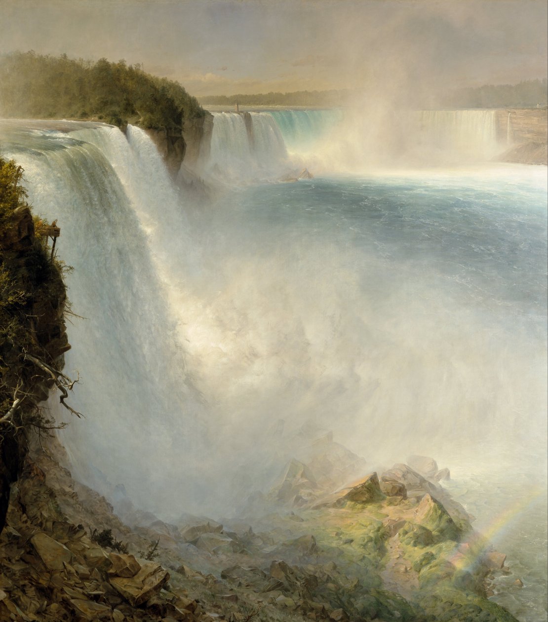Cascate del Niagara, dal lato americano da Frederic Edwin Church