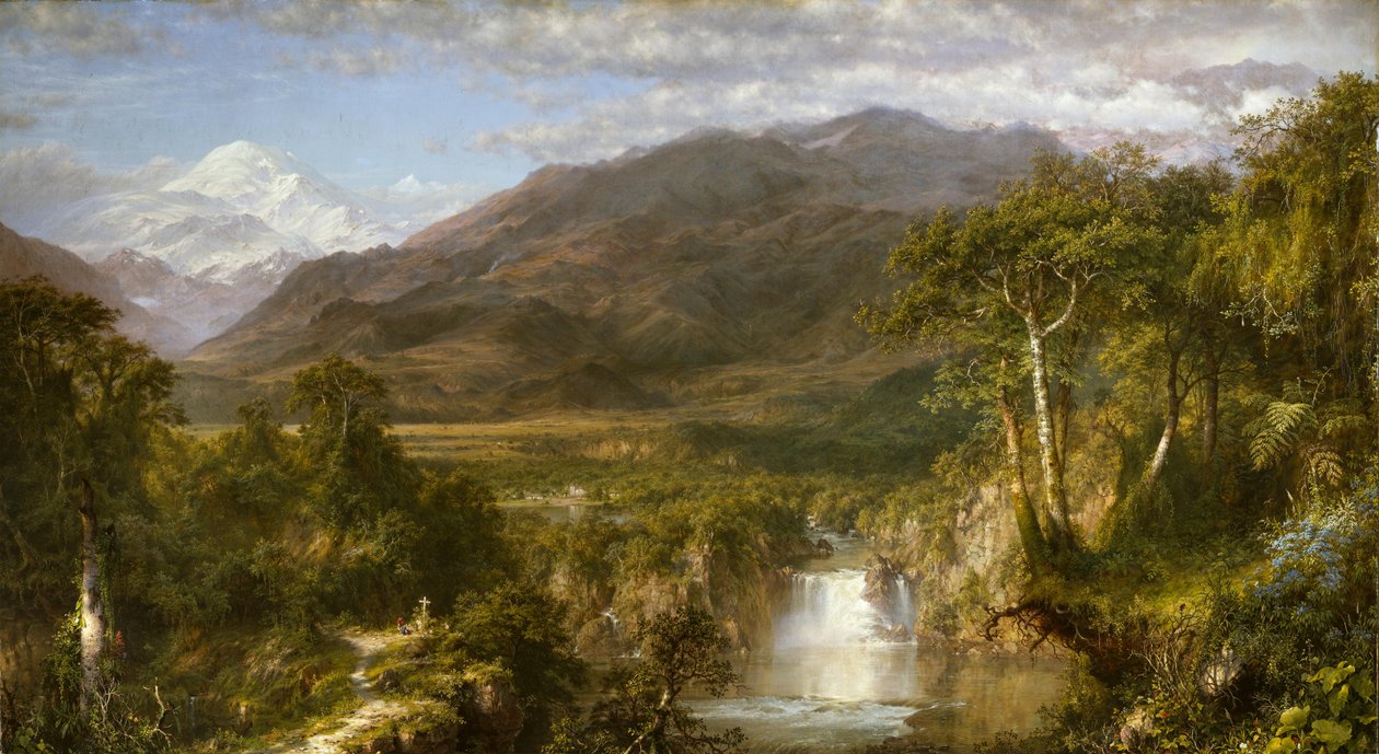 Il cuore delle Ande da Frederic Edwin Church