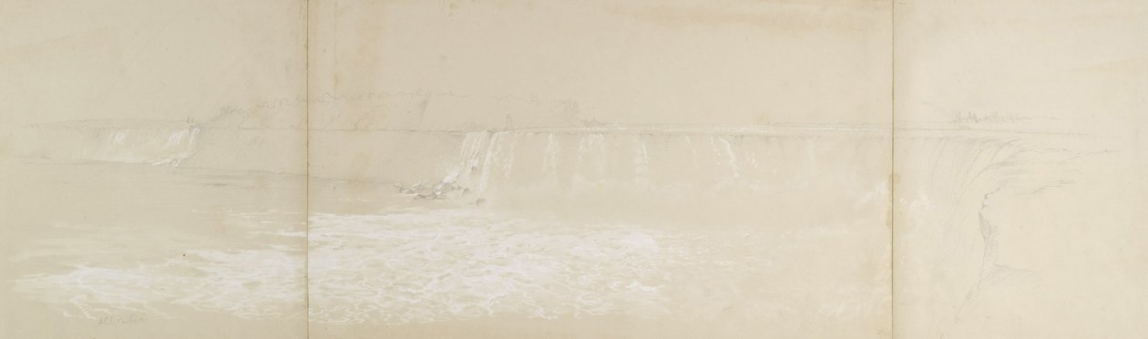 Le cascate del Niagara da Frederic Edwin Church