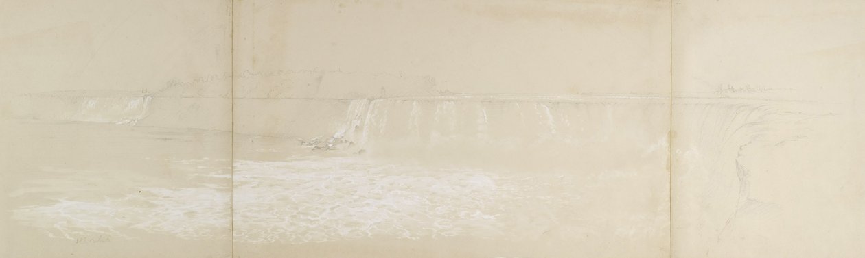 Le cascate del Niagara da Frederic Edwin Church